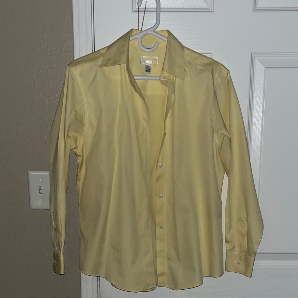 Men's Yellow Dress Shirt